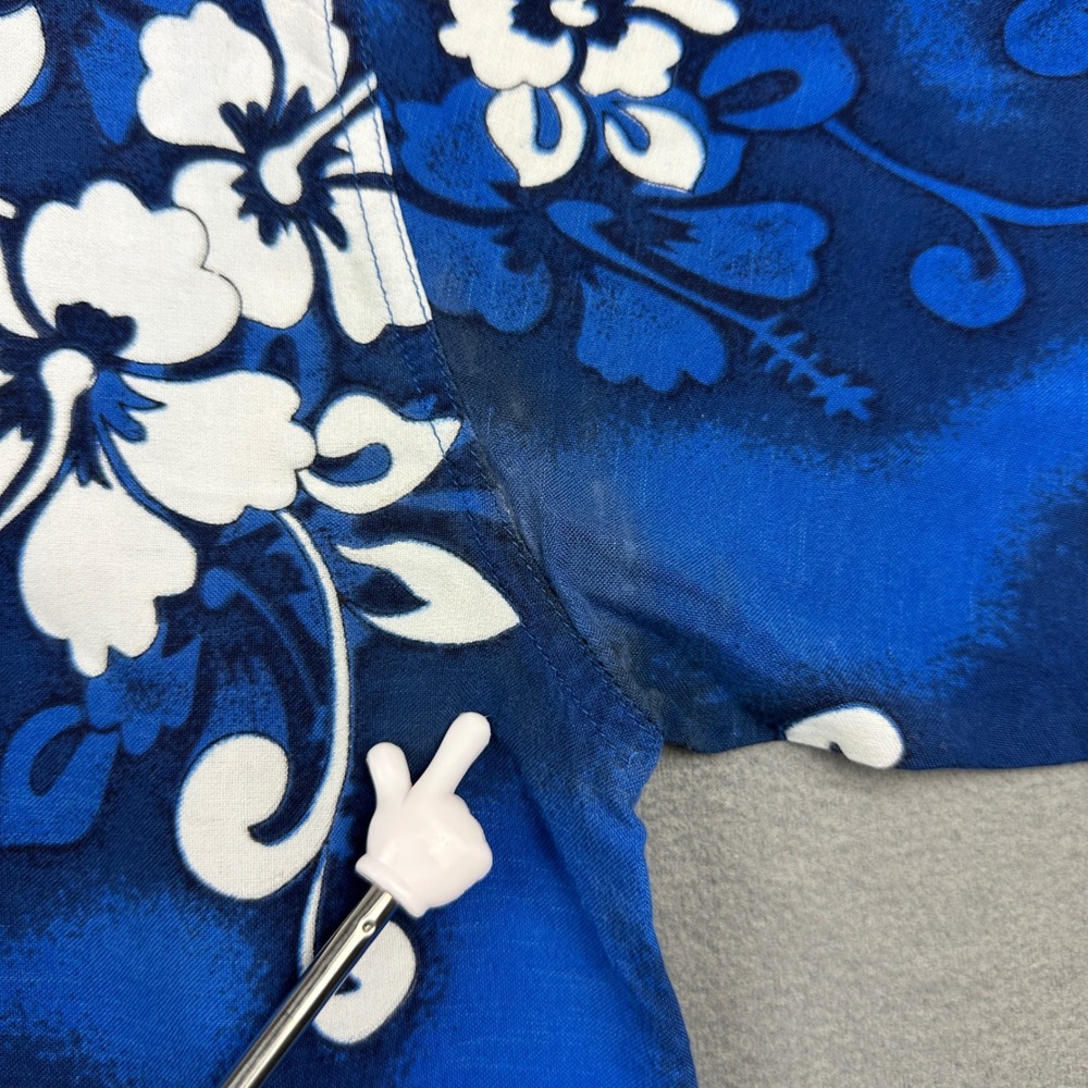 Spike Fun n Da Sun Kentucky Wildcats UK Aloha Shirt Rayon Tropical Blue 2XL - Picture 5 of 9